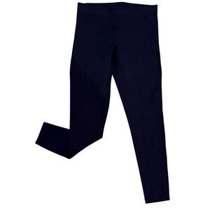 MATTY M Women's Leggings Size Small‎ Navy Casual Comfort High Rise EUC